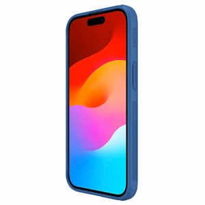 Nillkin Super Frosted Shield Pro reinforced case for iPhone 15 Plus - blue