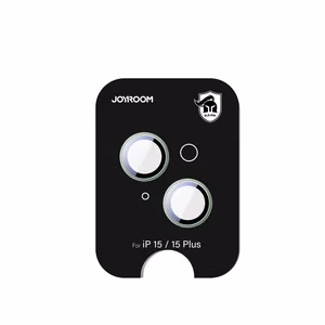 Joyroom JR-MFY0252 apsauginis stiklas iPhone 15/15 Plus objektyvams - žalia