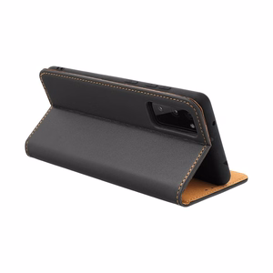 SMART PRO Knygutė leather dėklas for XIAOMI Redmi Note 15 5G juodas