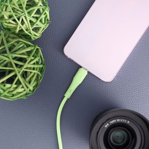 Кабель USB C to USB C Forcell F-Energy QC4.0 PD 3A 60W Silicone 1 m C344 зелёный