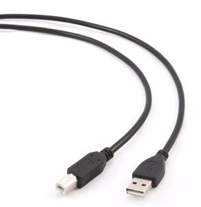 GEMBIRD CCP-USB2-AMBM-6 USB 2.0 A-B laidas, 1.8m, juodas