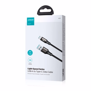 Кабель Joyroom SA25-AC3 USB на USB-C 3A 2.0m чёрный