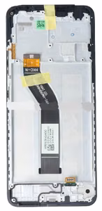 LCD ekranas Xiaomi Redmi 14C 4G/Poco C75 su jutikliniu ekranu ir rėmeliu juodas originalus (aptarnavimo pakuotė)