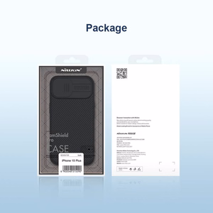 Dėklas Nillkin CamShield Pro Apple iPhone 15 Plus juodas