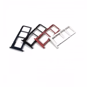 SIM kortelės laikiklis, suderinamas su Samsung A037 A03s, SIM kortelės dėklas, raudonas