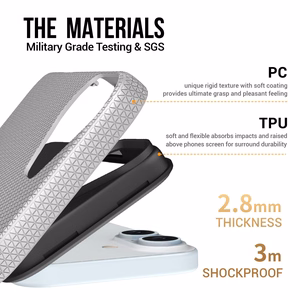 Perfectionists Triangle Mag Case iPhone 13/14 silver