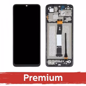 LCD дисплей для Xiaomi Redmi 12C чёрный с рамкой OEM