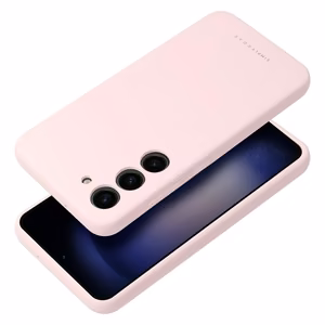 ROAR dėklas CLOUD SKIN telefonui SAMSUNG S24 FE šviesiai rožinis