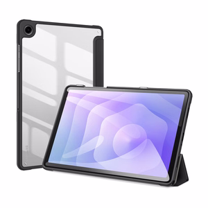 "Dux Ducis Toby" šarvuotas atlenkiamas dėklas, skirtas "Samsung Galaxy Tab A11 Plus/A9 Plus" - juodas