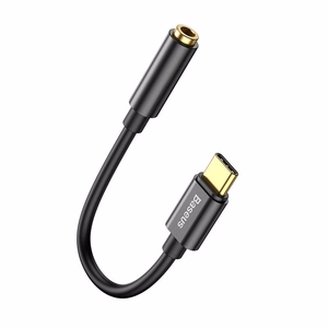 Audio dapter Baseus L54 iš Type-C to 3.5mm black CATL54-01