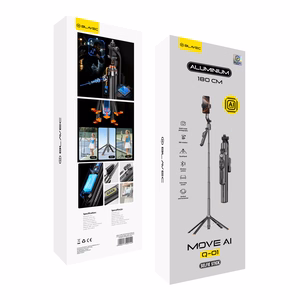 Blavec Selfie Stick Aluminium Move AI Q-01 Auto pop штатив + пульт дистанционного управления 1,80 м (SSAQ01-APTRB180) черный