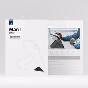 Dux Ducis Magi dėklas su styliaus laikikliu planšetiniam kompiuteriui Samsung Galaxy Tab S10 FE/S9/S9 FE - juodas