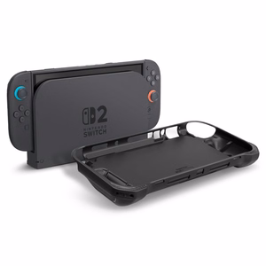 Spigen Rugged Armor dėklas Nintendo Switch 2 – matinis juodas