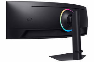 Samsung G95C kompiuterio monitorius 124,5 cm (49") 5120 x 1440 pikseliai Dual QHD LED Juoda
