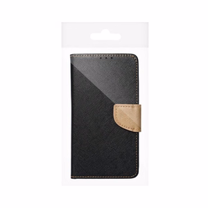 Flip case for Samsung A55 Fancy Book black / gold