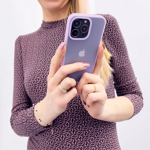 Kingxbar Plain Series dėklas telefonui iPhone 13 Pro silikoninis dėklas pilkas