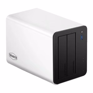 TERRAMASTER F2-425 Plus NAS failų serveris: Intel N5095, 4 GB RAM, 2 lizdai