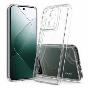 Crong Crystal Shield Cover dėklas, skirtas Xiaomi 14, skaidrus
