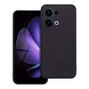 Чехол для Oppo Reno 13, матовый чёрный
