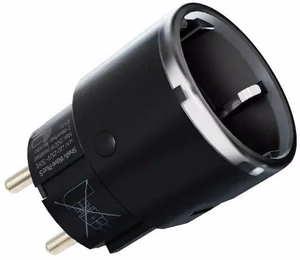 Shelly Wave Plug S - Z-Wave 800 išmanioji rozetė juoda