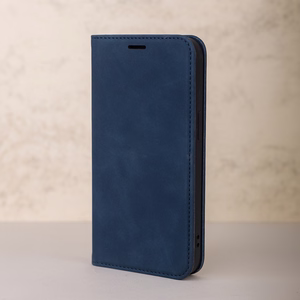 Smart Suede case for Honor 400 Smart / X7D 4G / X7D 5G navy blue