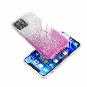 Чехол для Samsung A05 Shining прозрачный розовый