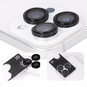 Grūdintas stiklas Tel Protect 3D objektyvo Aramid serija kamerai Iphone 15/15 Plus (2 objektyvai)