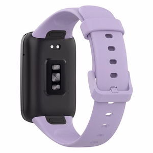 SILIKONINIS DIRŽELIS MI BAND 7 PRO/ M7 PRO (8). VIOLETINIS