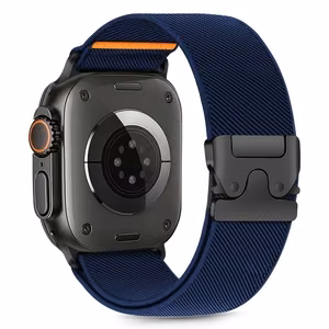 Tech-Protect нейлоновый ремешок для Apple Watch 44 / 45 / 46 / 49 mm - темно-синий