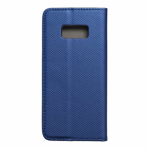 Išmanus dėklas (m) knygos tipo SAMSUNG S8 tamsiai mėlynas