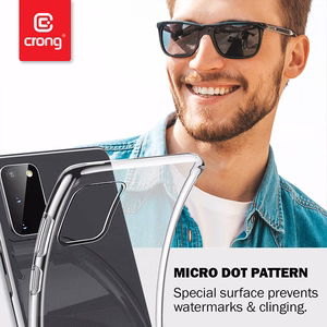 Чехол Crong Crystal Slim для Xiaomi Mi Note 10 / Mi Note 10 Pro, прозрачный