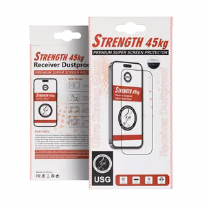 ULTRA STRONG 45 kg grūdintas apsauginis stiklas, skirtas „iPhone 16 Pro / 17 / 18“