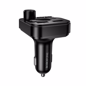 Borofone Transmitter FM BC61 Ocean MP3, Bluetooth - 2xUSB + Type C - PD 45W black