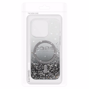 Tel Protect Moonlite Magnetinis dėklas telefonui Samsung Galaxy S24 Ultra juodas permatomas