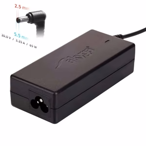 Akyga AK-ND-17 maitinimo adapteris 65 W juodas