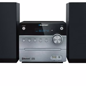 Blaupunkt MS12BT – mikro garso sistema, 5 W, Bluetooth, juoda