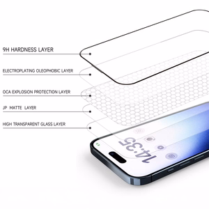 Tel Protect Full Glue 6D Matt Закалённое стекло для Iphone 11 Pro Max/XS Max чёрное