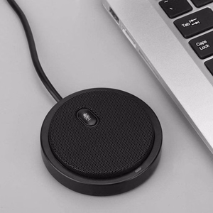 Techly ICC SH-22 mikrofonas Juoda Konferencijos mikrofonas
