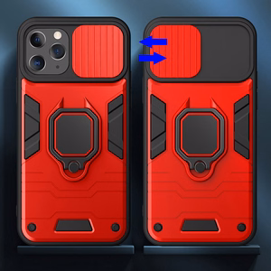 Чехол Ring Lens для Samsung Galaxy S23 красный