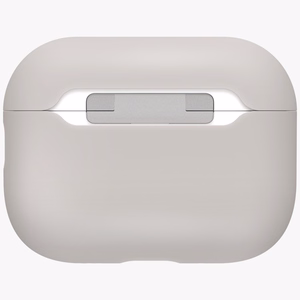 Силиконовый чехол Uniq Lino для AirPods Pro (бежевый)