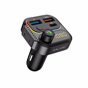 Blavec FM transliatorius Flash TR-01 MP3, Bluetooth - 2xUSB + Type C - PD 36W QC3.0 18W (TFMFTR01-B) juodas