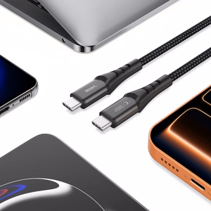 Tech-Protect Ultraboost UB11T Кабель USB-C / USB-C PD 240W / QC3.0 100 см - чёрный