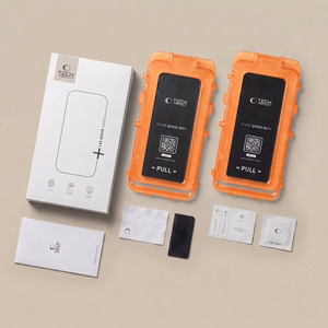 Закалённые защитные стёкла Tech-Protect Quick Set+ для Google Pixel 9 Pro XL / 10 Pro XL / 11 Pro XL, 2 шт.
