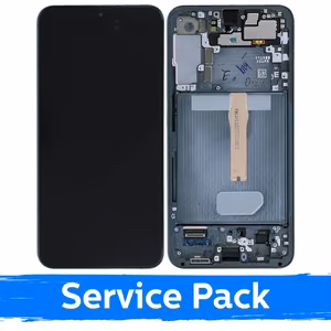 LCD Display Compatible With Samsung S906 S22 Plus With Frame / Green / (Service Pack)
