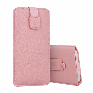 WONDER Deko Чехол-кошелёк (Размер XXL) для Samsung S25 Ultra/S24 Ultra/M35/M23/A16 5G/Xiaomi Redmi 14C розовый