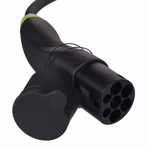 Green Cell EVKABGC04 elektromobilių įkrovimo kabelis Juoda Type 1 Type 2 3 7 m