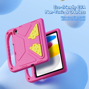 Dux Ducis Puff чехол Apple iPad 10.9 2022/iPad 11 2025 розовый