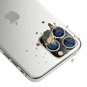Стекло для камеры iPhone 13 Pro Max / 13 Pro 9H для серии 3mk Lens Protection Pro - серебряный