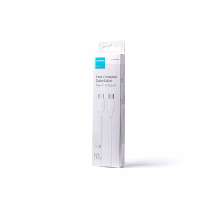 USB кабель Joyroom (S-CC060A9) "USB-C (Type-C) - USB-C (Type-C)" (3A 60W 1m) белый