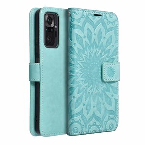 Flip case for Xiaomi Redmi 10 / 10 2022 Mezzo Book mandala green